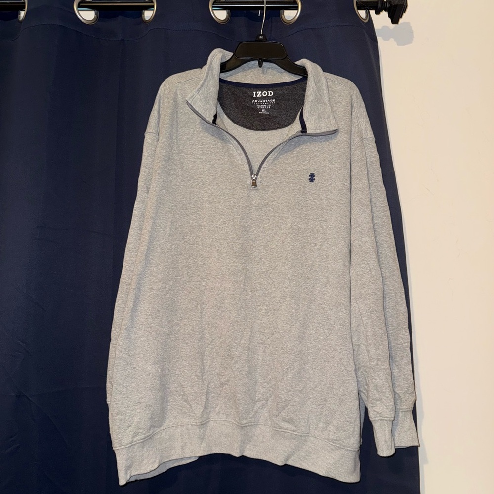 Izod Gray Zip Up